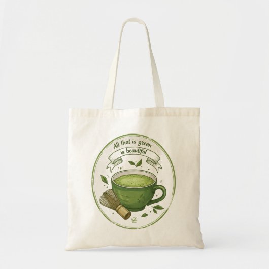 Matcha Tote Tas (Voorkant)