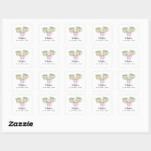 Matcha Wellness Reis Ronde Sticker (Vel)