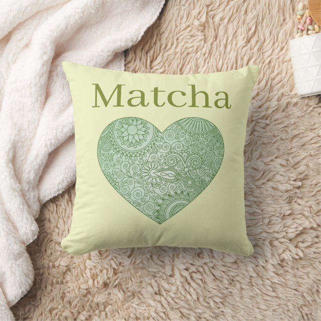 Matcha Worpkussen Kussen (Deken)