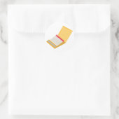 Matchboek Ronde Sticker (Tas)