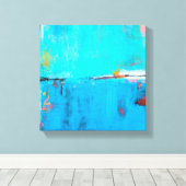 Matchbox Blues 5 Canvas Afdruk (Insitu (Houten vloer))