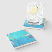 Matchbox Blues 5 Stenen Onderzetter (Zijkant)