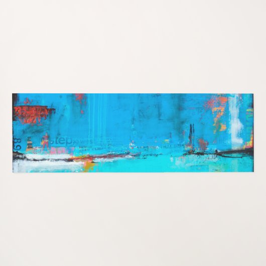 Matchbox Blues Yogamat (Achterkant (horizontaal))