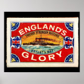 matchbox Englands glory Poster (Voorkant)