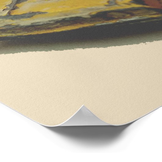  MatchBox Gele Cab Poster (Hoek)