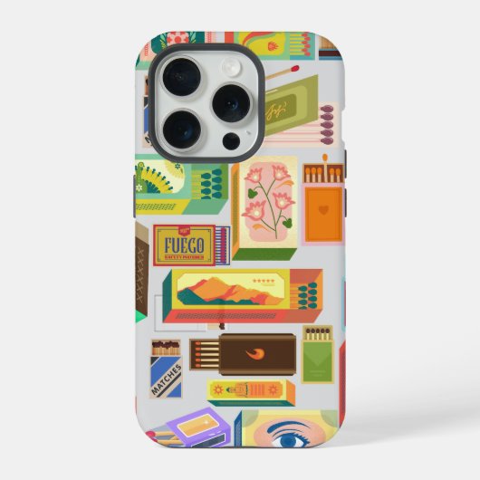 Matchbox telefoonhoesje iPhone hoesje (Achterkant)