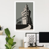  matchboxcover in Japan (Japan) Poster (Thuiskantoor)