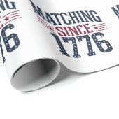 Matchen sinds 1776 250ste verjaardag 4 juli  cadeaupapier (Rol Hoek)
