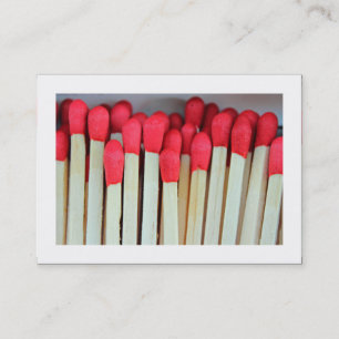 Matches (grens) visitekaartje