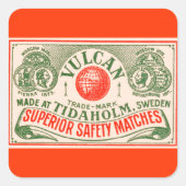  Matches Label Art Stickers (Voorkant)