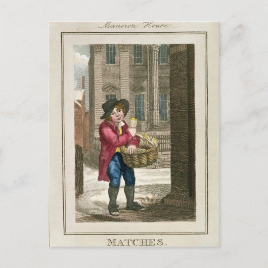 Matches, Mansion House Briefkaart (Voorkant)