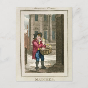 Matches, Mansion House Briefkaart