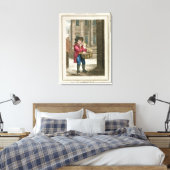 Matches, Mansion House Canvas Afdruk (Insitu (Slaapkamer))