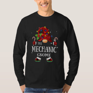 Matchfamilie De Mechanic Gnome Kerstgroep T-shirt