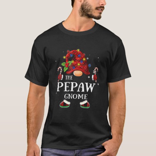 Matchfamilie grappig de pepaw Gnome kerst gr T-shirt (Voorkant)