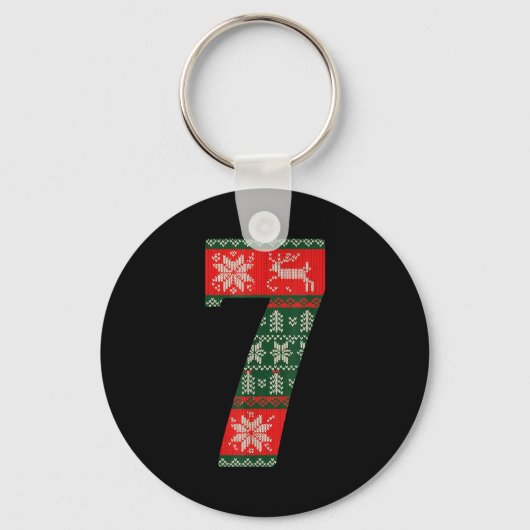 Matching 67 Christmas Ugly Sweater Meme Number 7 Sleutelhanger (Voorkant)