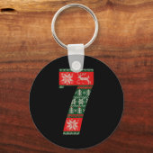 Matching 67 Christmas Ugly Sweater Meme Number 7 Sleutelhanger (Voorkant)