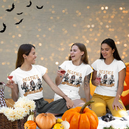 Matching Beste Vriendinnen Tot op het Bot Hallowee T-shirt