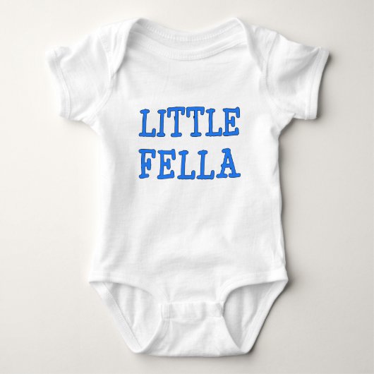 Matching Big Fella Little Fella Romper (Voorkant)