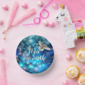 Matching Blue Dove Peace Kerstmis Papieren Kommen (Feest)