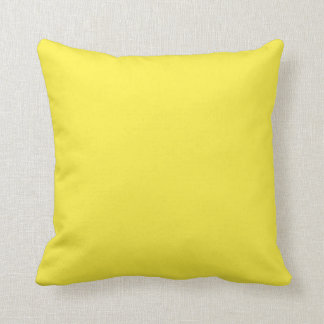 Matching Bright Yellow Retro Forest Kitsch Pillow Kussen