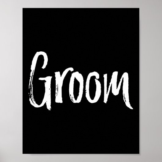 Matching bruid en bruidegom koppels bruiloft poster (Voorkant)