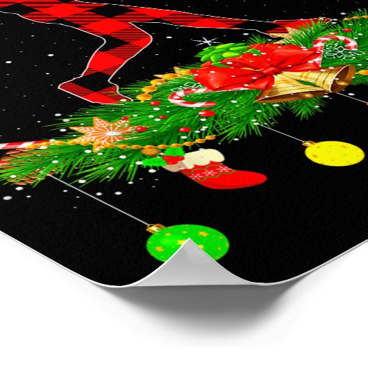 Matching Buffalo Plaid Softball Srts Christmas Paj Poster (Hoek)