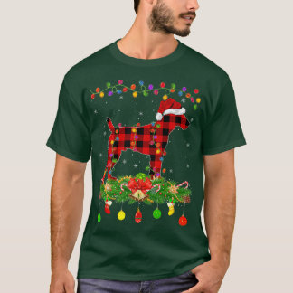 Matching Buffalo Pset for Terrier Dog KerstPa T-shirt