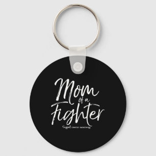 Matching Childhood Cancer Awareness Gift Mam van e Sleutelhanger