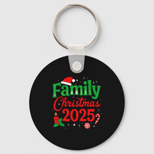 Matching Christmas Pajamas For Family Shirt Family Sleutelhanger (Voorkant)
