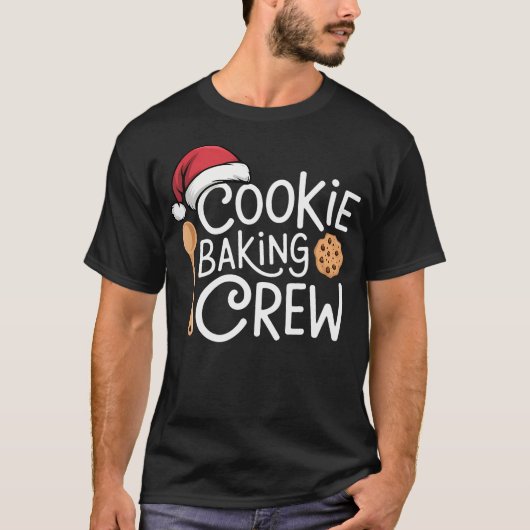 Matching Christmas s For Family Cookie Baking Cre T-shirt (Voorkant)
