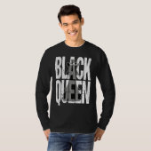 Matching Couple Black History Month Black Queen Ch T-shirt (Voorkant volledig)