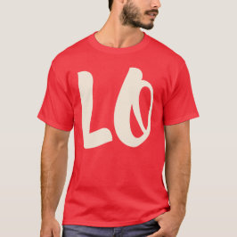 Matching Couple Love LOVE VE Valentijn Mannen T-sh T-shirt