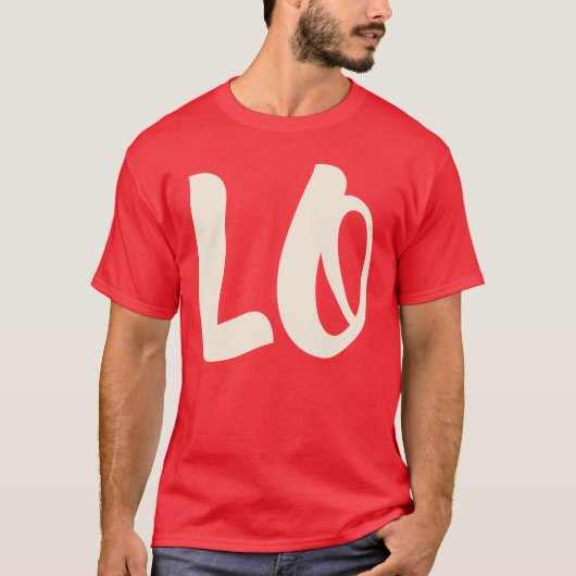 Matching Couple Love LOVE VE Valentijn Mannen T-sh T-shirt (Voorkant)