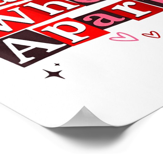 Matching Couple Makes When Apart Long Distance Rel Poster (Hoek)