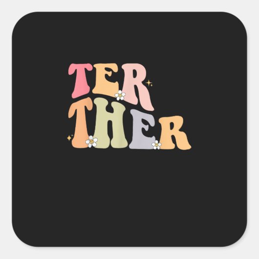 Matching Couples Better Together Best Friends Desi Vierkante Sticker (Voorkant)