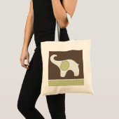 Matching Elephant Baby Bag Tote Bag (Voorkant (product))