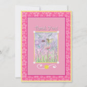 Matching Fairy Thank You Cards beroemd gemaakt doo Bedankkaart (Voorkant)