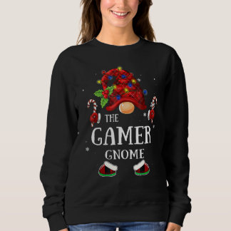 Matching familie De Gamer Gnome Kerstgroep Trui