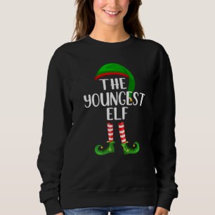 Matching Familie Kerst de jongste Elf Trui
