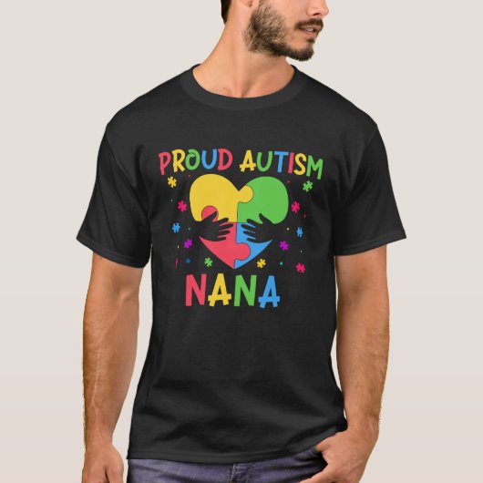 Matching Family Autism Awareness Month Proud Autis T-shirt (Voorkant)
