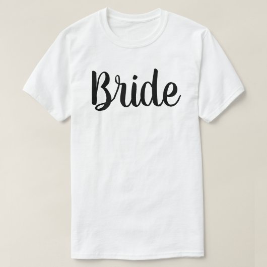 Matching Family Bride T-shirt (Design voorkant)