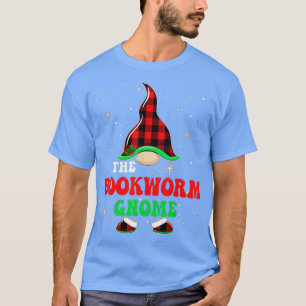 Matching Family Buffalo plaatste de boekworm Gnome T-shirt