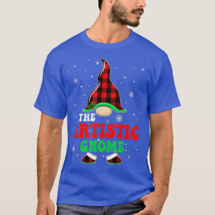 Matching Family Buffalo zette het artistieke genoo T-shirt