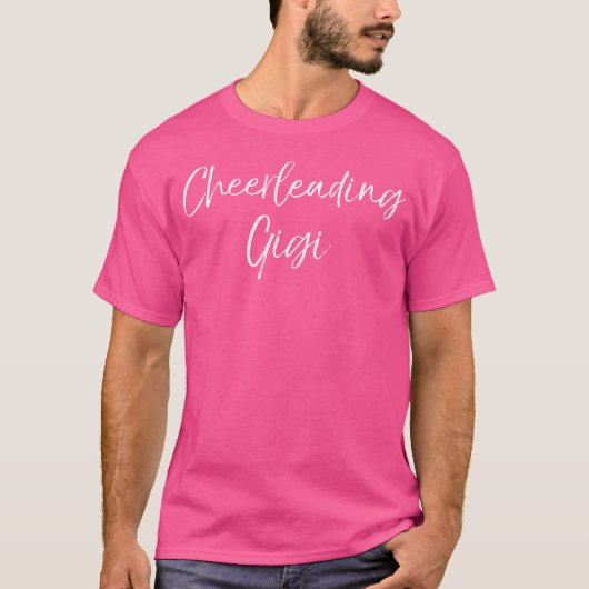 Matching Family Cheer Apparel For Grandma Cheerlea T-shirt (Voorkant)