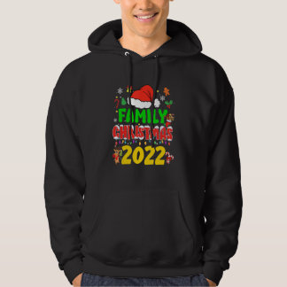 Matching Family Christmas 2022 Team Santa Elf Squa Hoodie