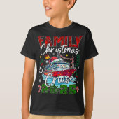 Matching Family Christmas Cruise 2025 Xmas Men Wom T-shirt (Voorkant)