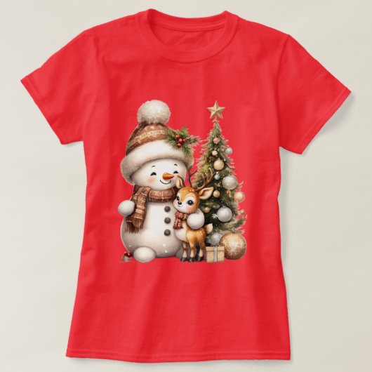 Matching Family Christmas T-Shirt | Festive Holida (Design voorkant)