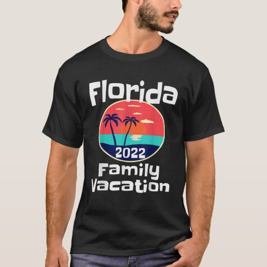 Matching Family Florida Vacation 2022 Getaway Beac T-shirt (Voorkant)