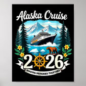 Matching Family Friends And Group Alaska Cruise 20 Poster (Voorkant)